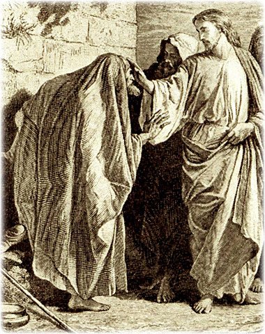 “I Will, Be Clean,” original etching by unknown artist, 19th century