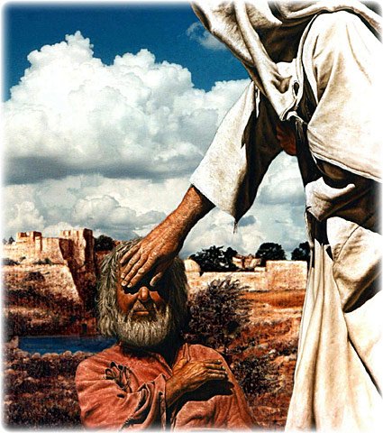 Healing Touch, composite digital image by L. Lovett, 2005